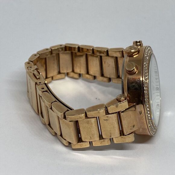 Michael Kors Parker MK5491 Womens Stainless Steel Analog Dial Quartz Watch WO318 main image 9
